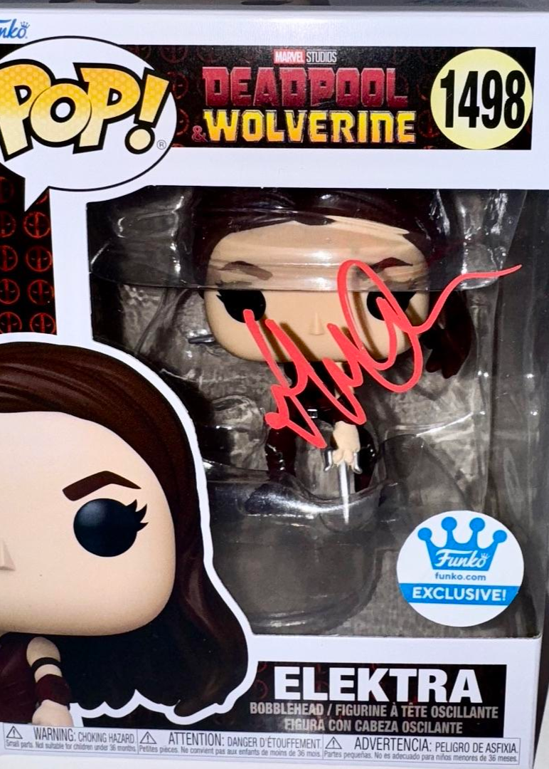 Jennifer Garner Signed Funko Pop #1498 "Elektra" Deadpool & Wolverine - PSA COA
